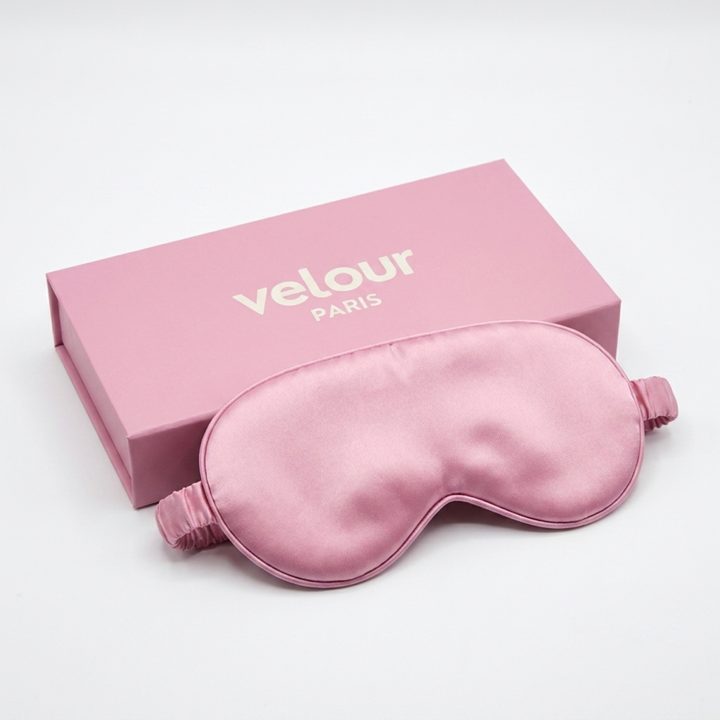 Jedwabna maska do spania „contour”